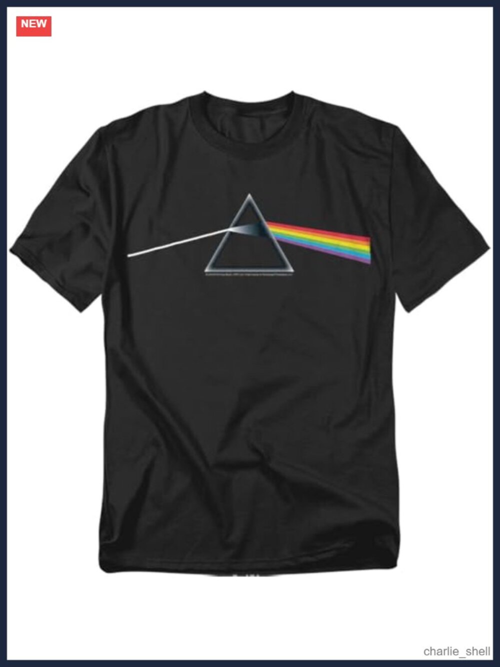 Pink Floyd Dark Side of the Moon Rock Band Graphic Tee